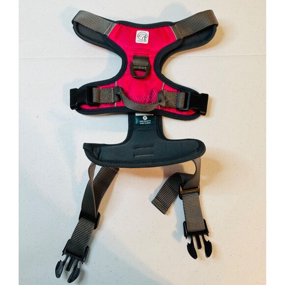 Embark Adventure Dog Harness Pink Medium Polyester Adjustable Reflective Straps - Picture 8 of 8